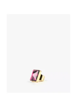 Anillo cristal animal print