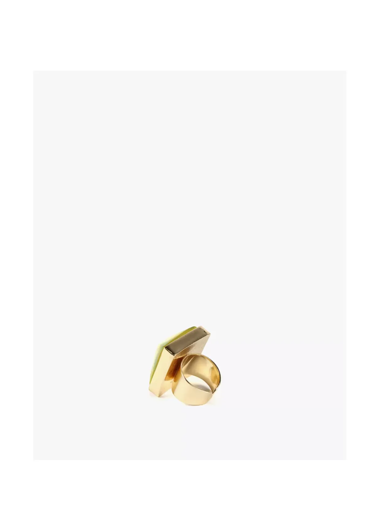 Anillo cristal animal print