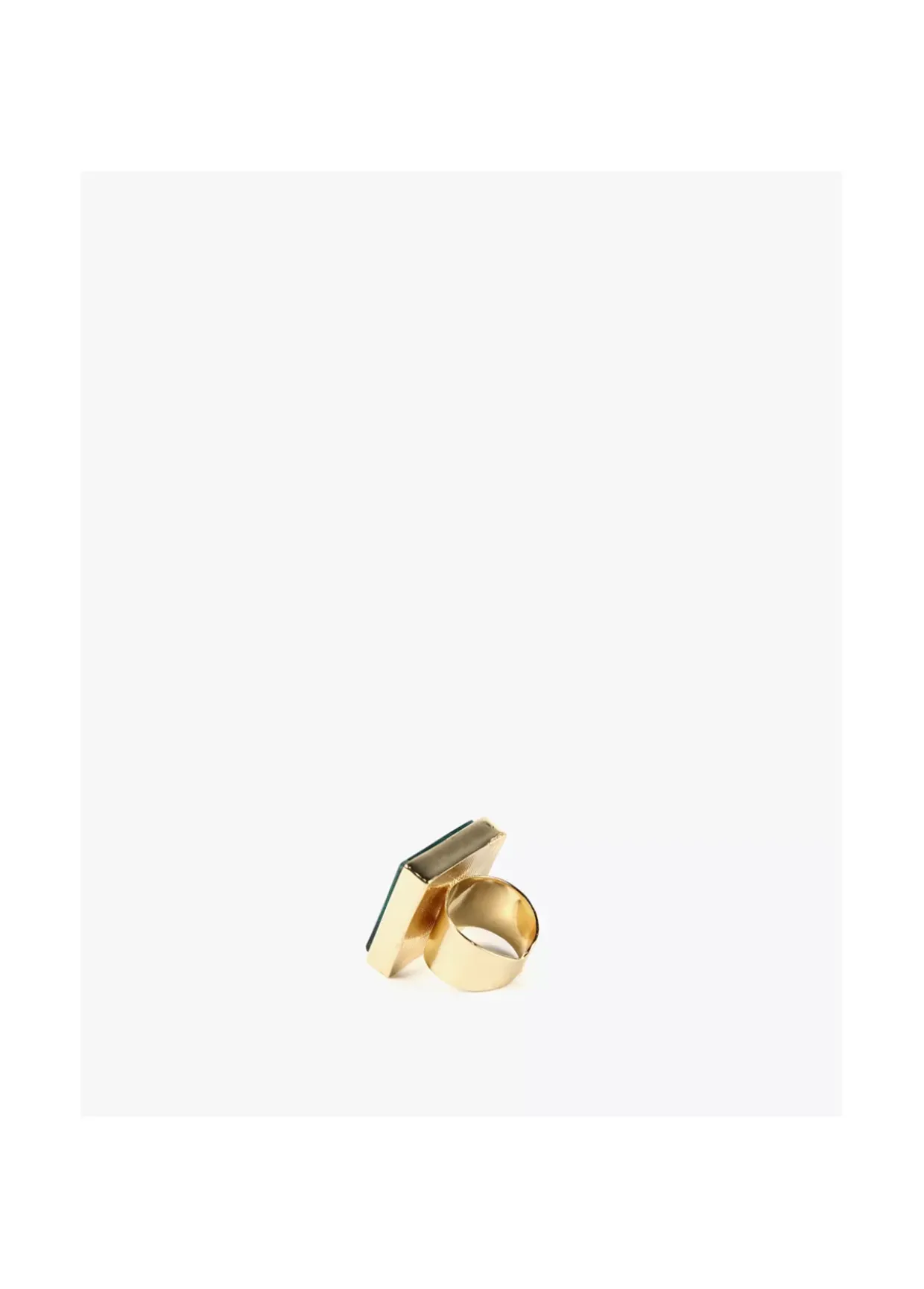 Anillo cristal animal print
