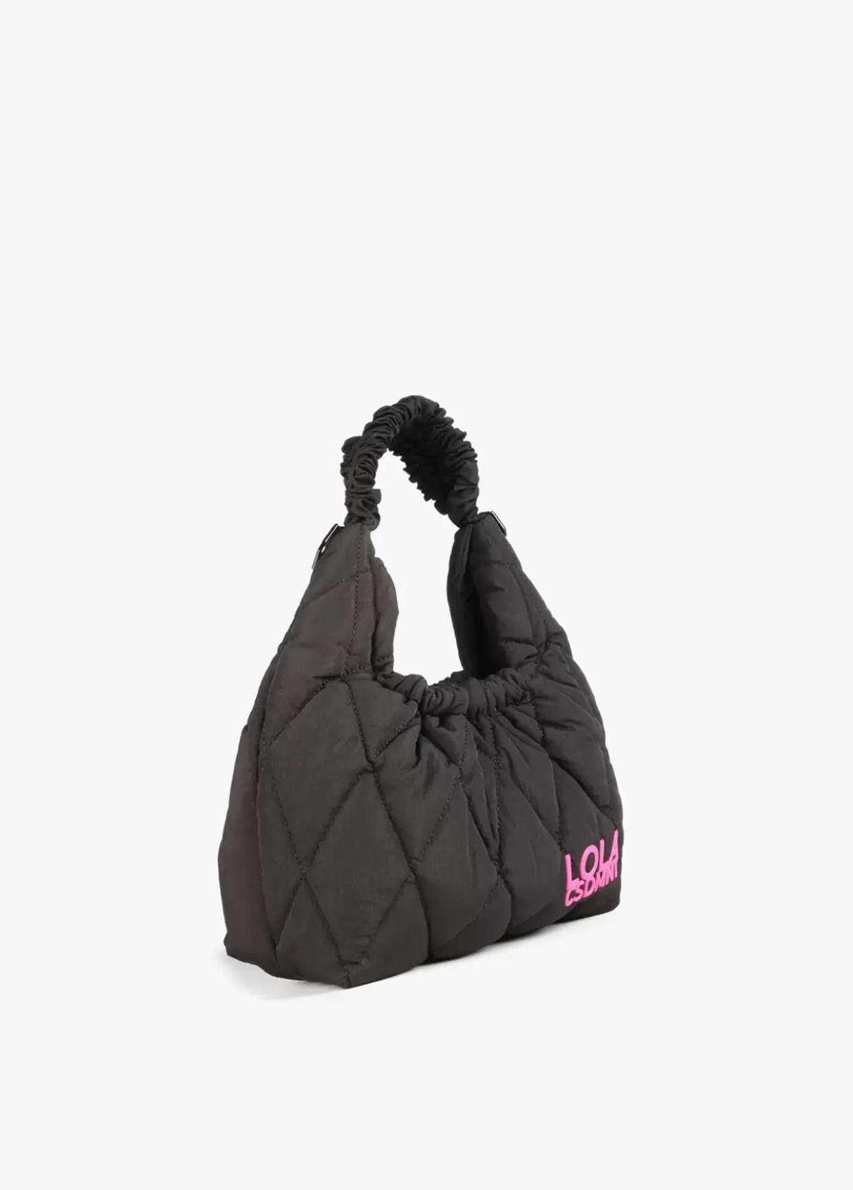 Bandolera acolchada asa trenzada