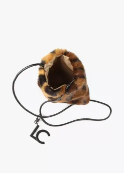 Bandolera efecto pelo animal