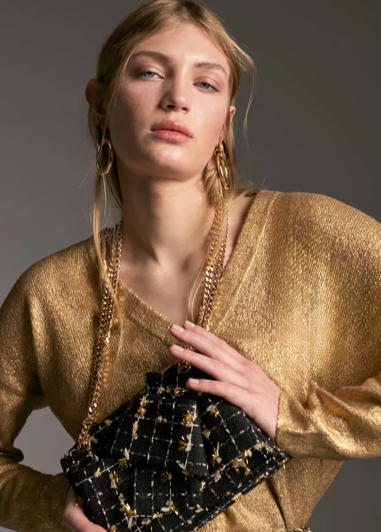 Bandolera tweed