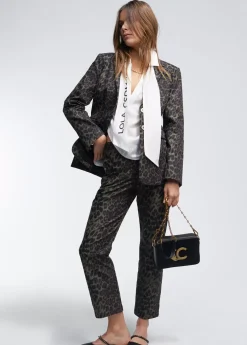 Blazer animal print