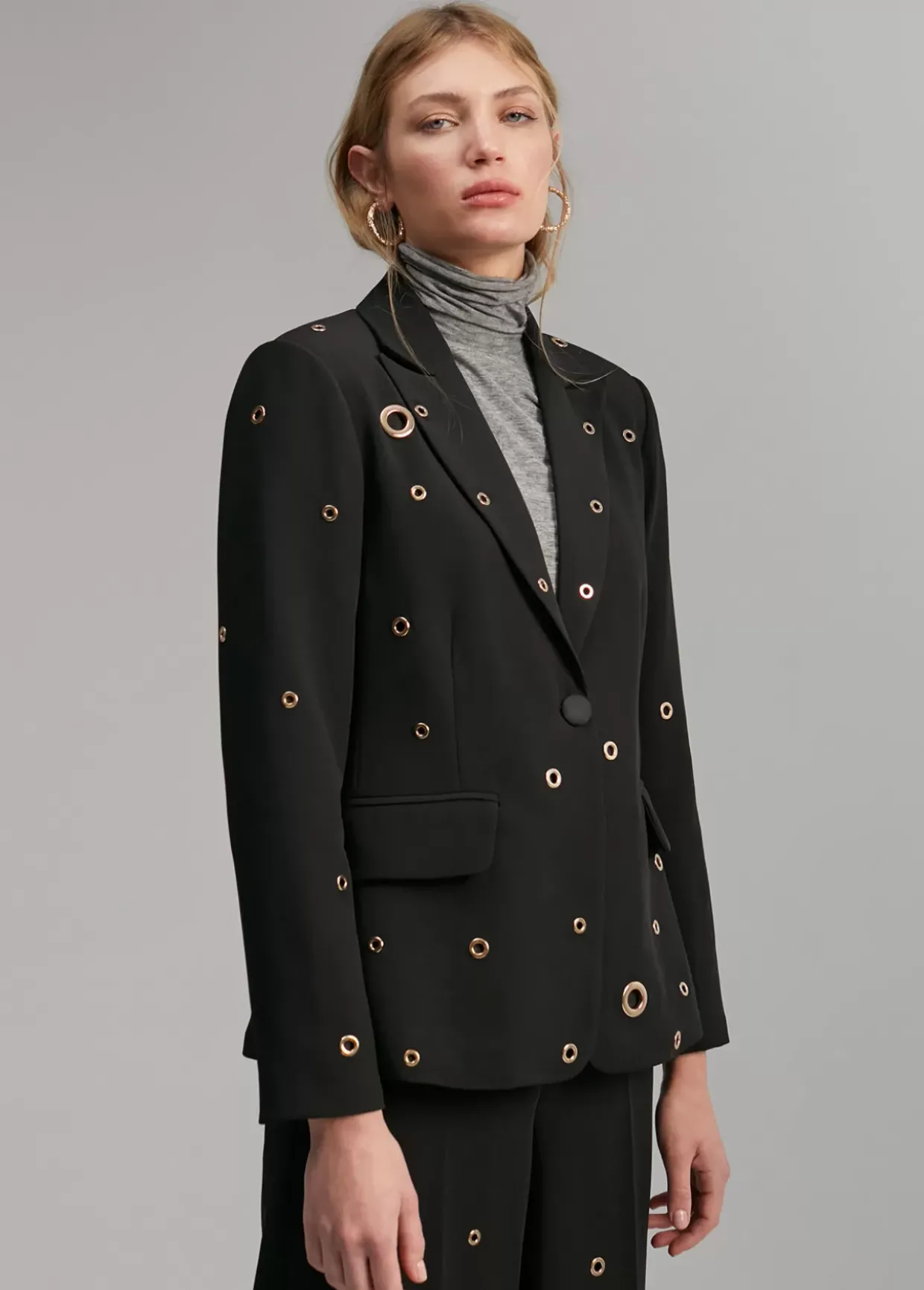 Blazer detalle eyelets