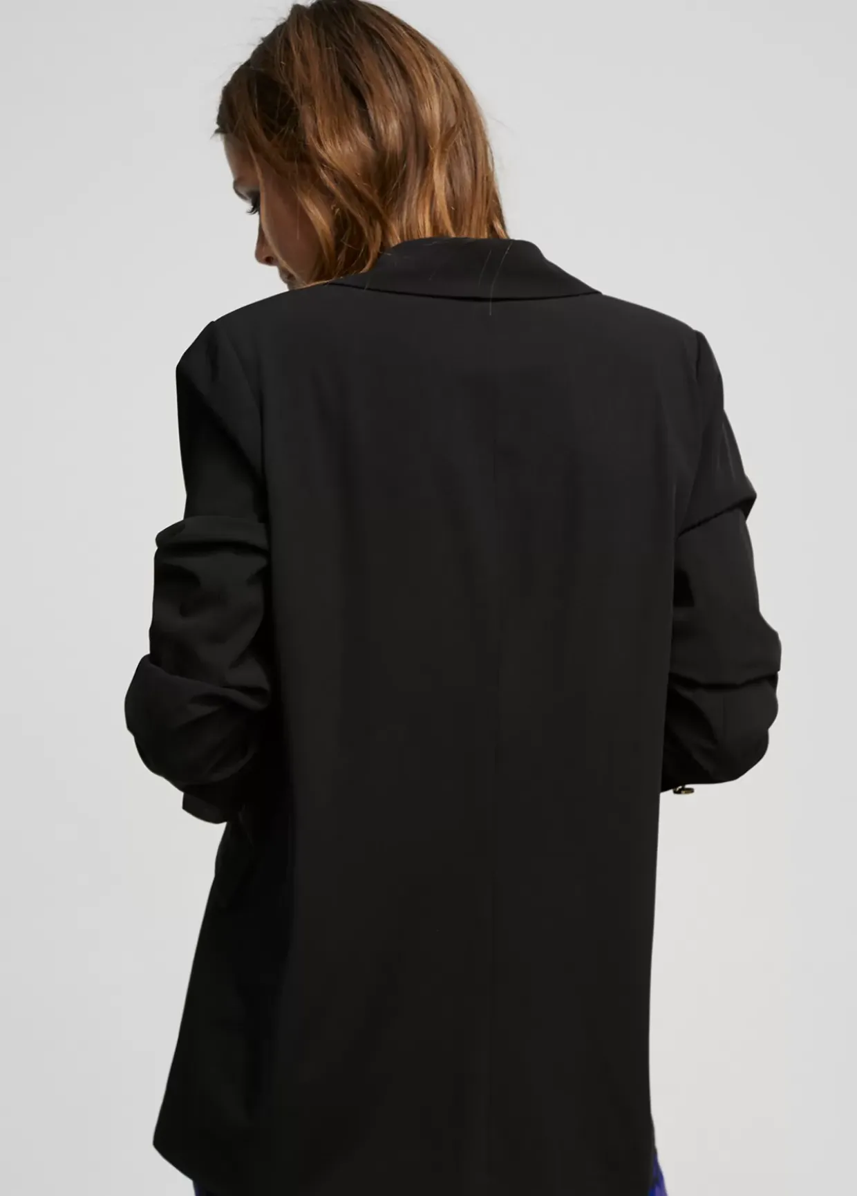 Blazer forro contraste