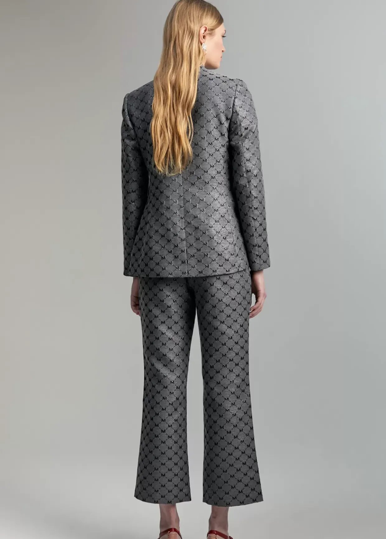 Blazer jacquard monograma