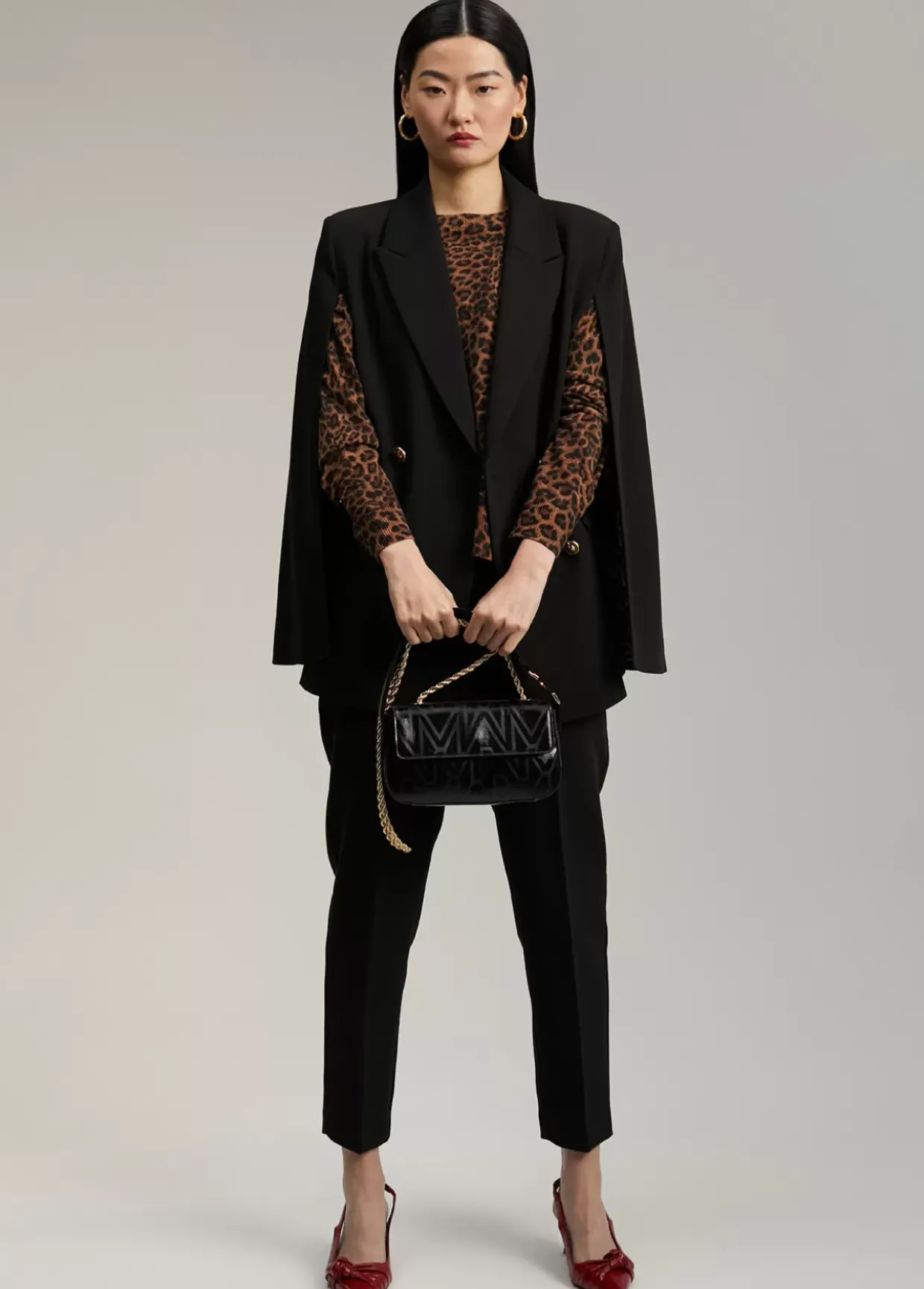 Blazer tipo capa