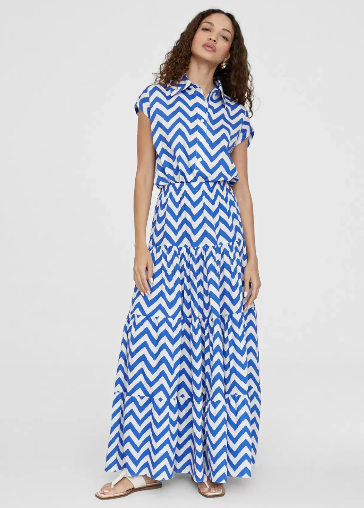 Blusa rayas zig zag