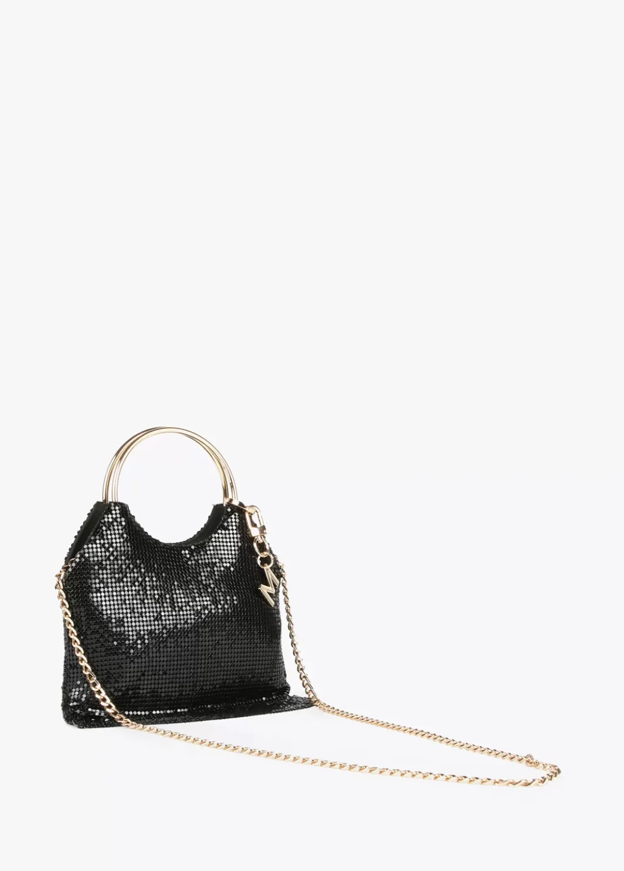 Bolso fiesta dorado