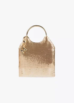 Bolso fiesta dorado