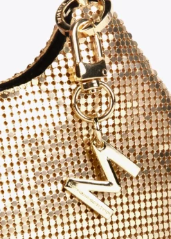 Bolso fiesta dorado