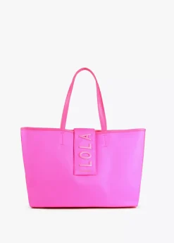 Bolso shopper nylon fluor
