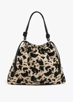 Bolso tejido animal