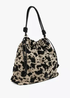 Bolso tejido animal