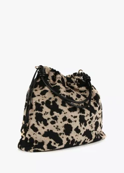 Bolso tejido animal