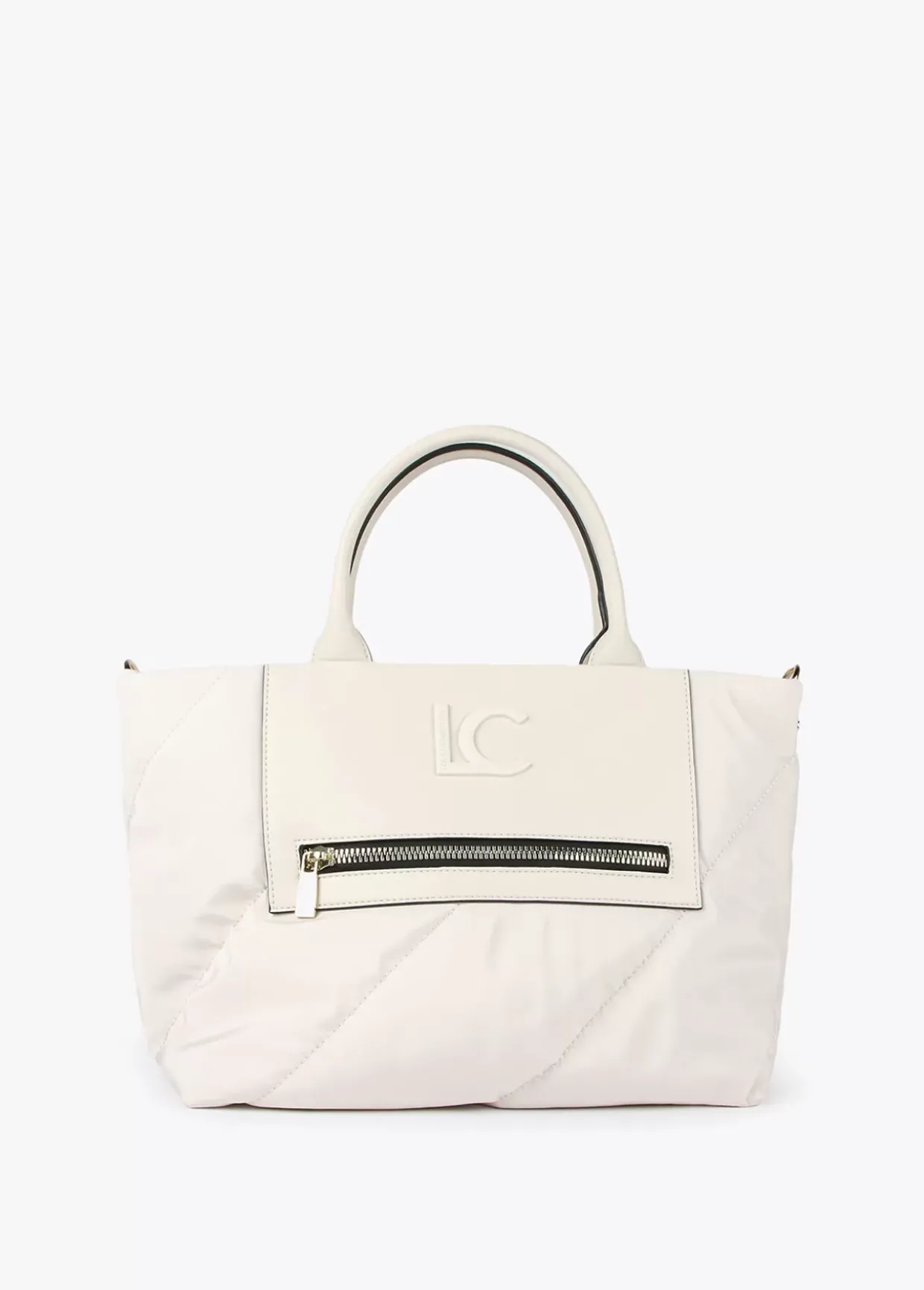 Bolso tipo shooper acolchado