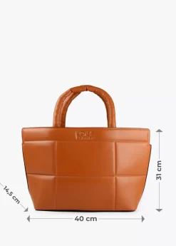 Bolso tipo shopper acolchado