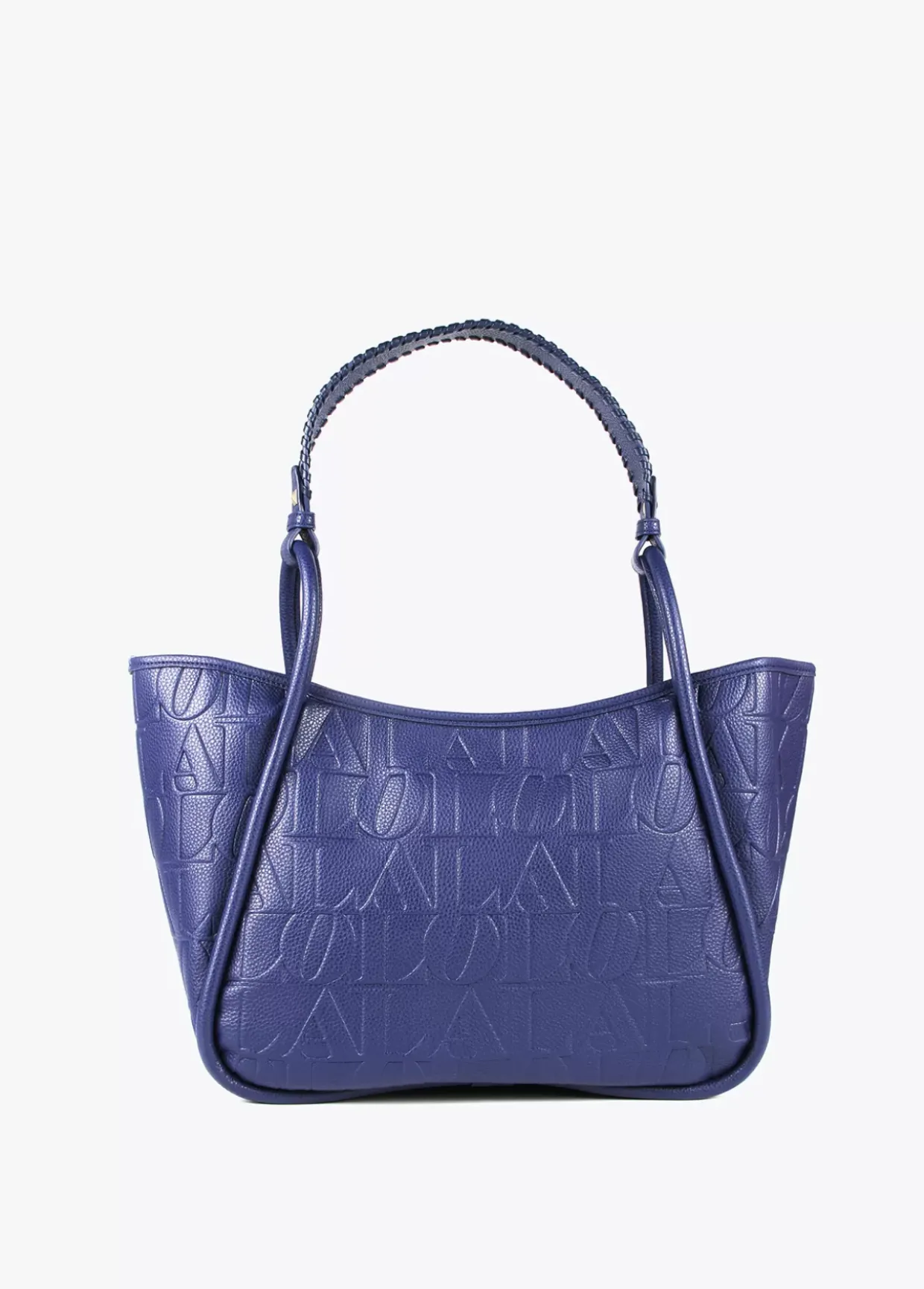 Bolso tipo shopper grabado