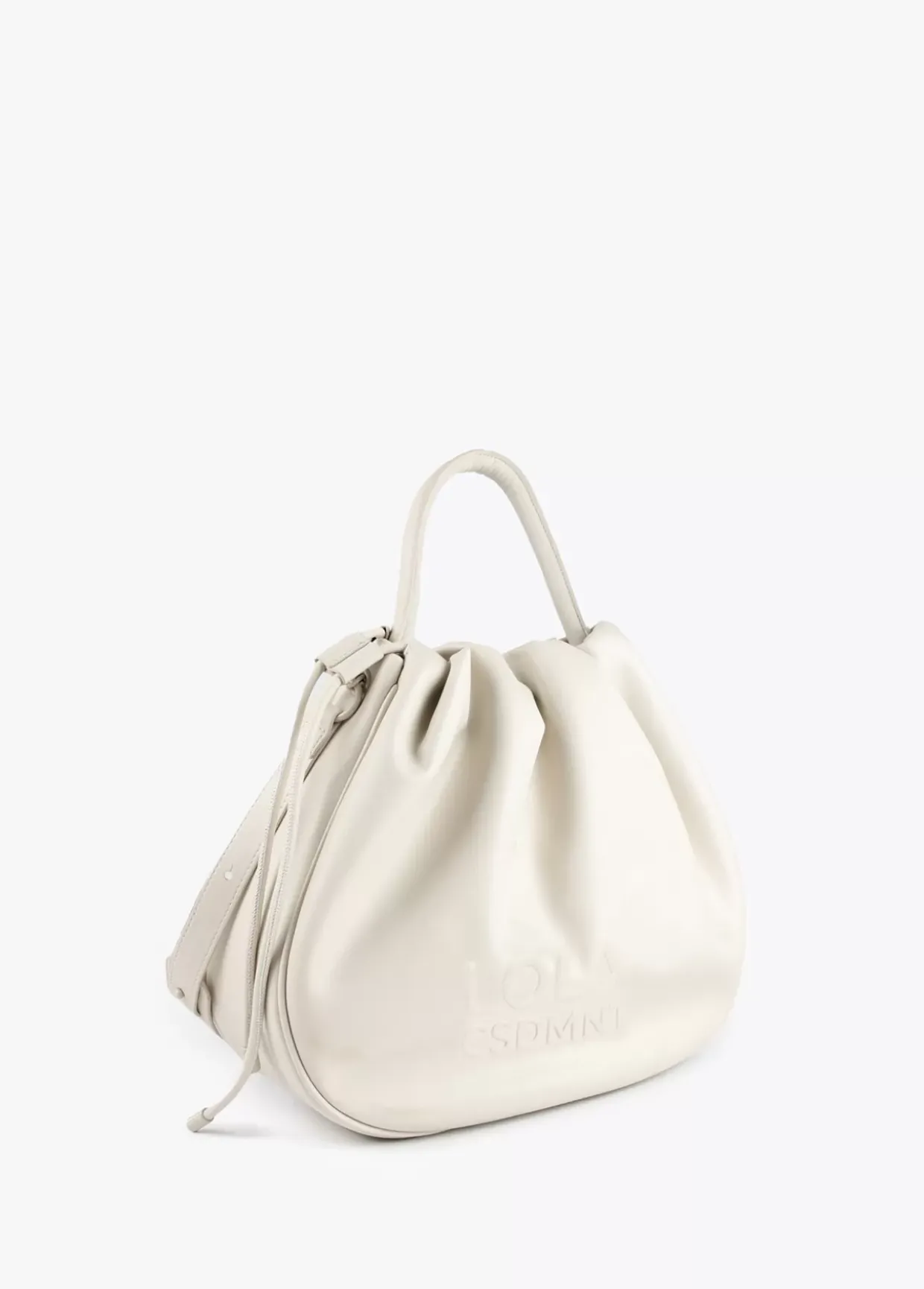 Bolso tipo shopper semicirular