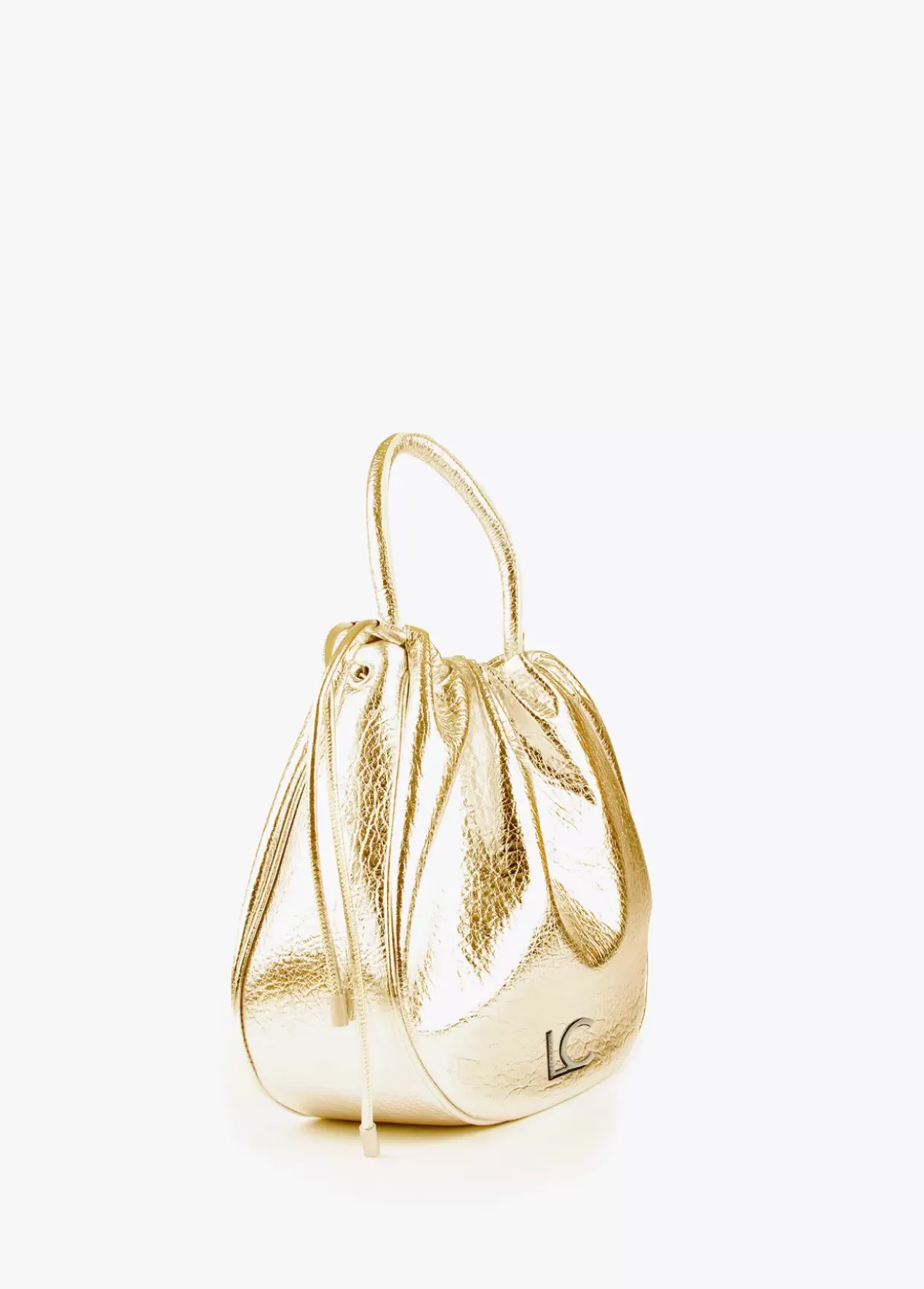 Bolso tipo shopper semicircular