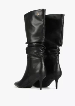 Bota caña fruncida