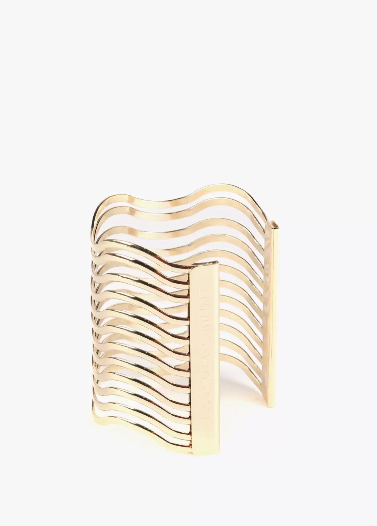 Brazalete ancho dorado