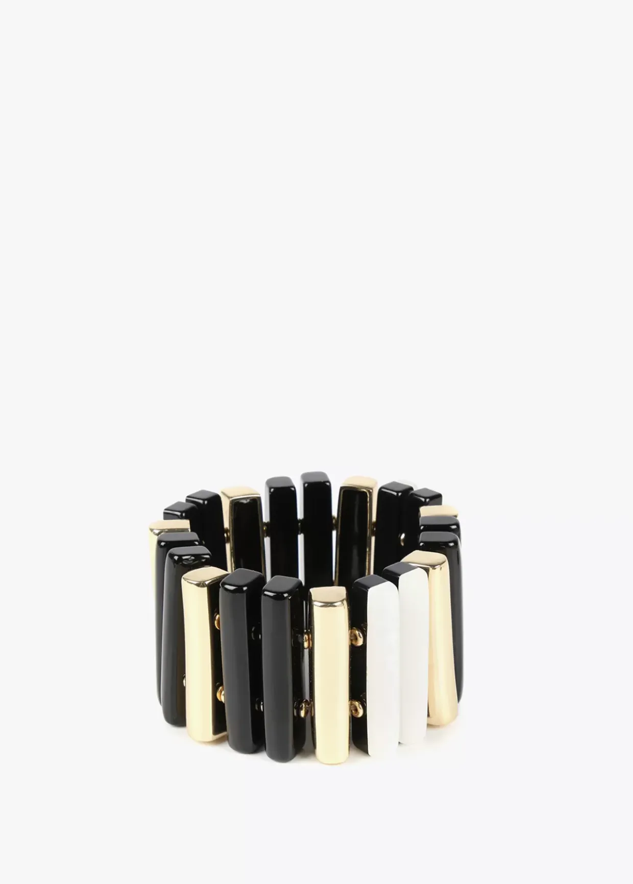Brazalete piezas tricolor