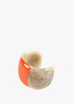 Brazalete rí­gido bicolor
