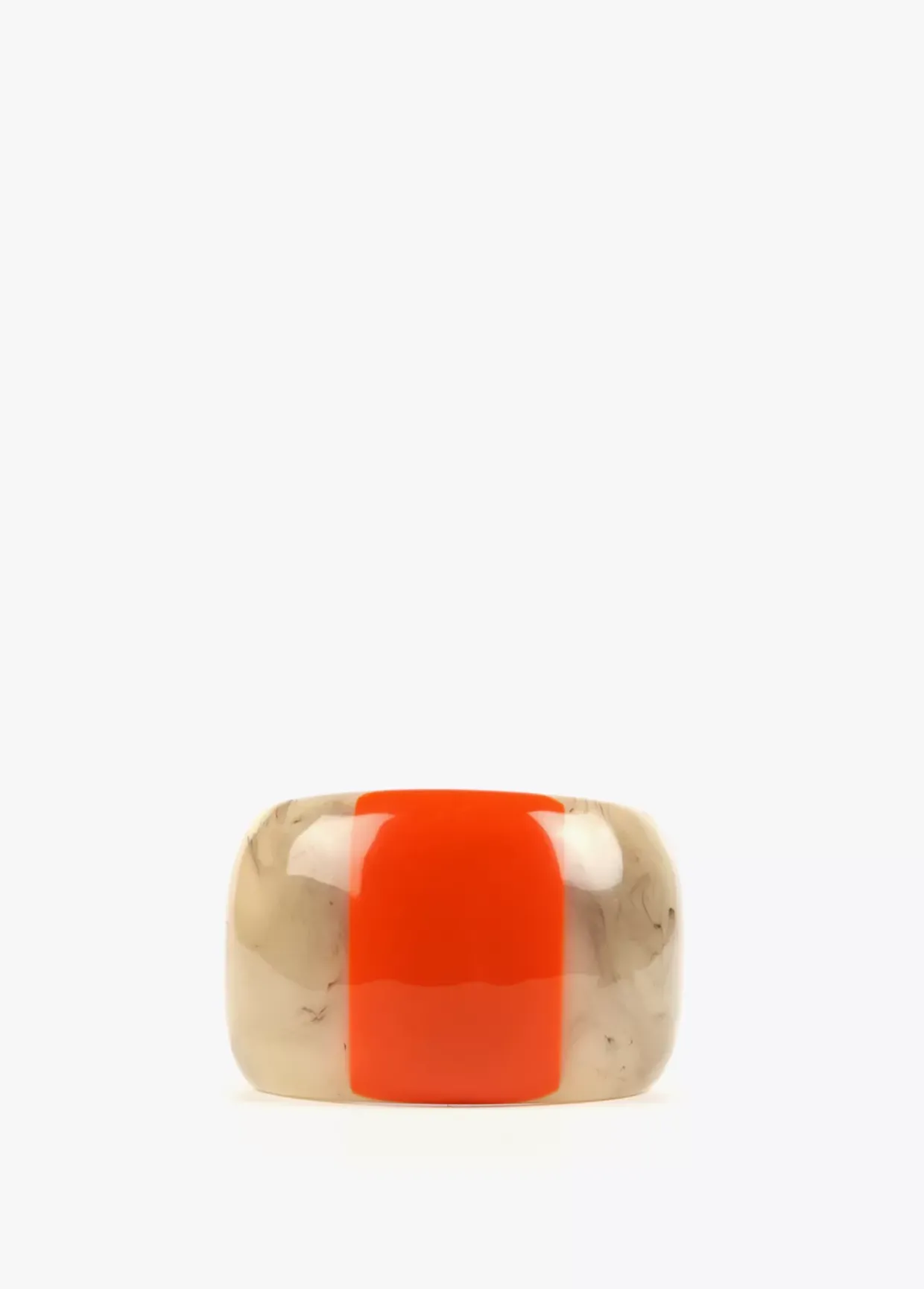 Brazalete rígido bicolor