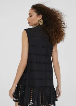 Caftan corto bordado