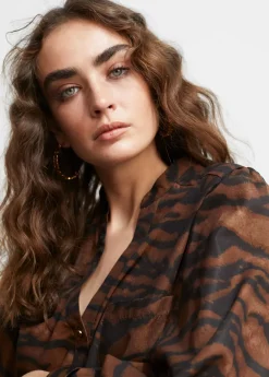Camisa animal print