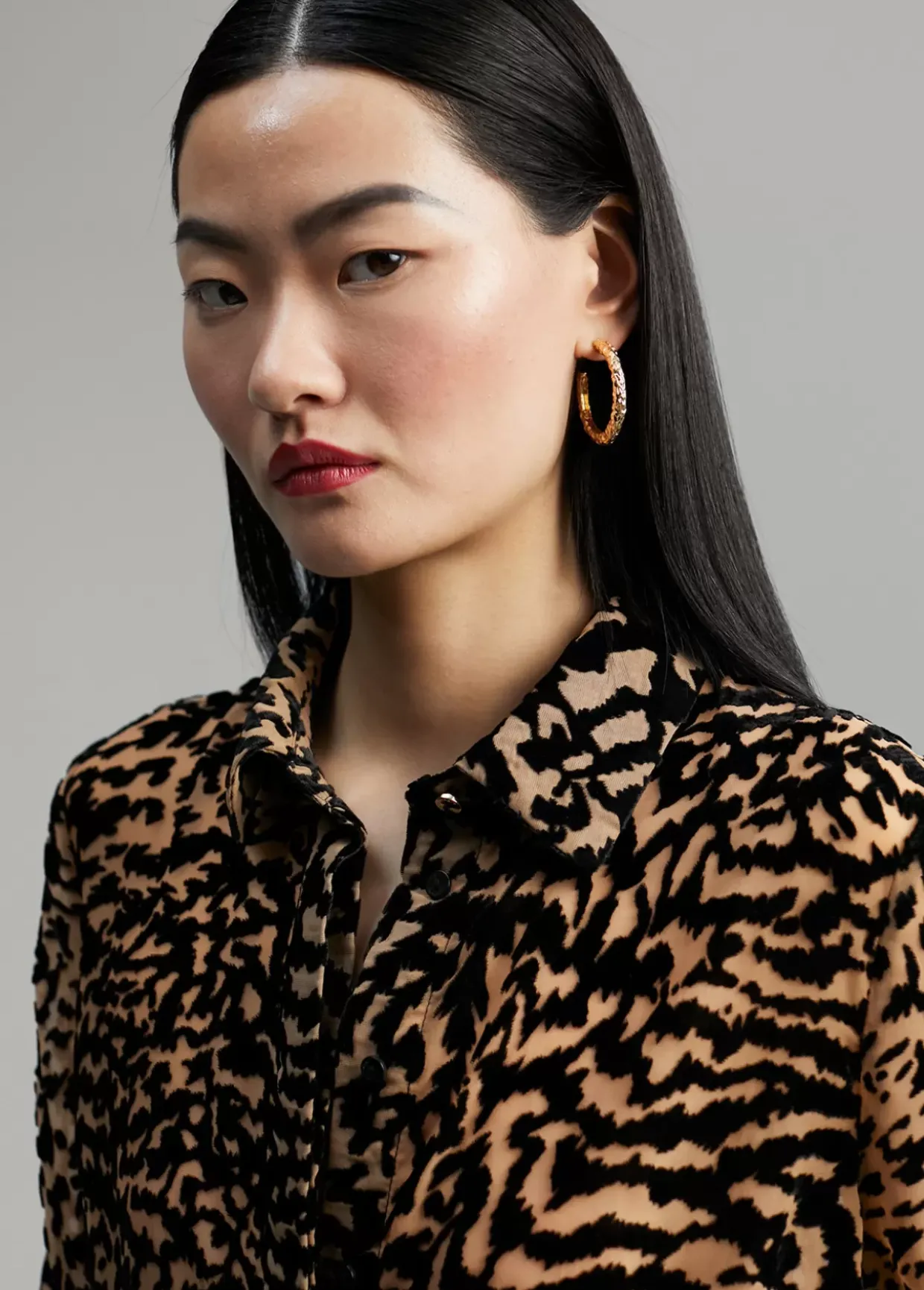Camisa animal print