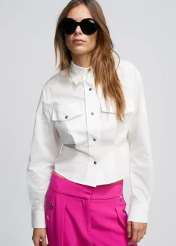Camisa cropped