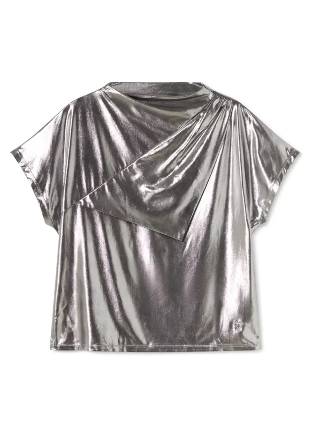 Camiseta laminada plata