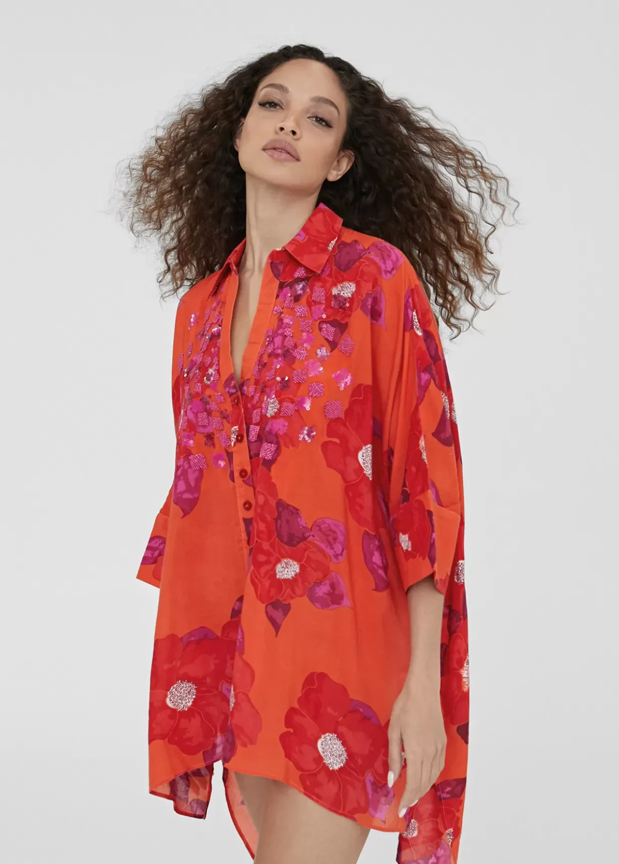 Camisola estampado floral