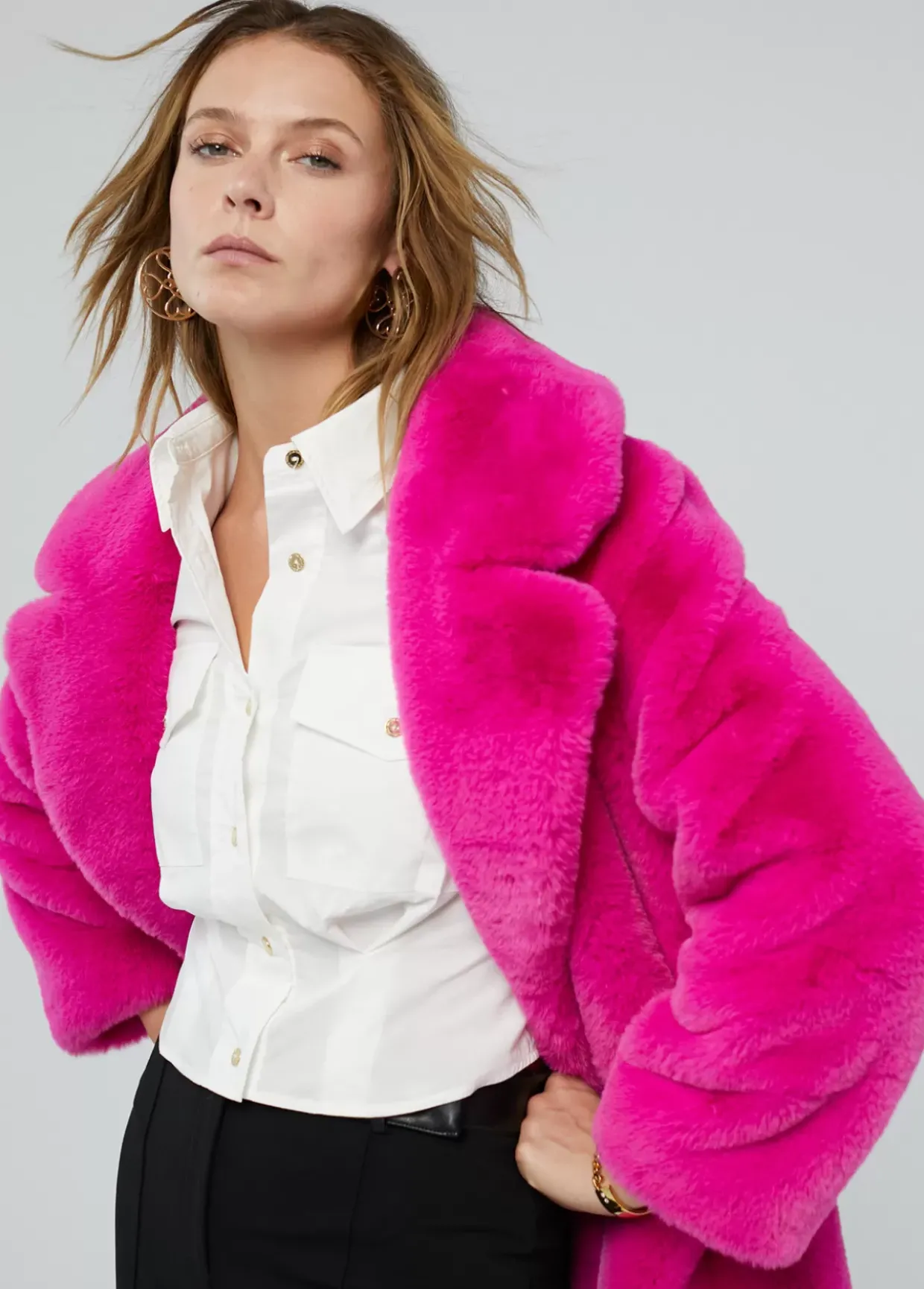 Chaqueta de pelo