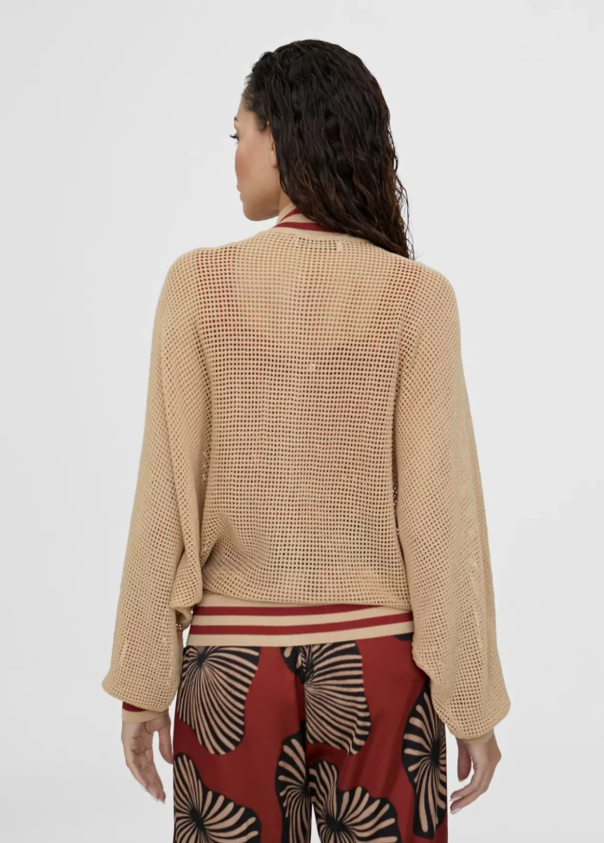 Chaqueta punto oversize
