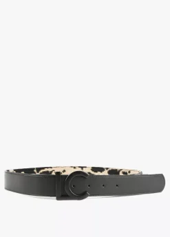 Cinturón reversible animal