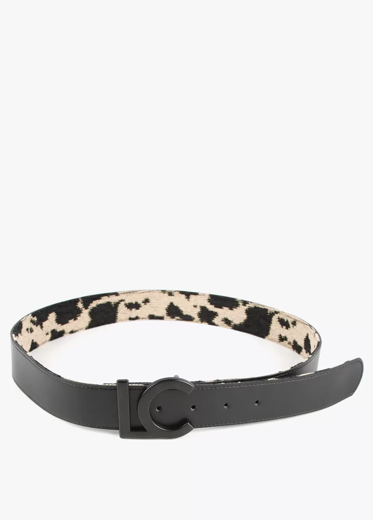 Cinturón reversible animal