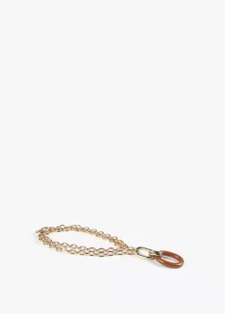 Collar doble cadena y colgante