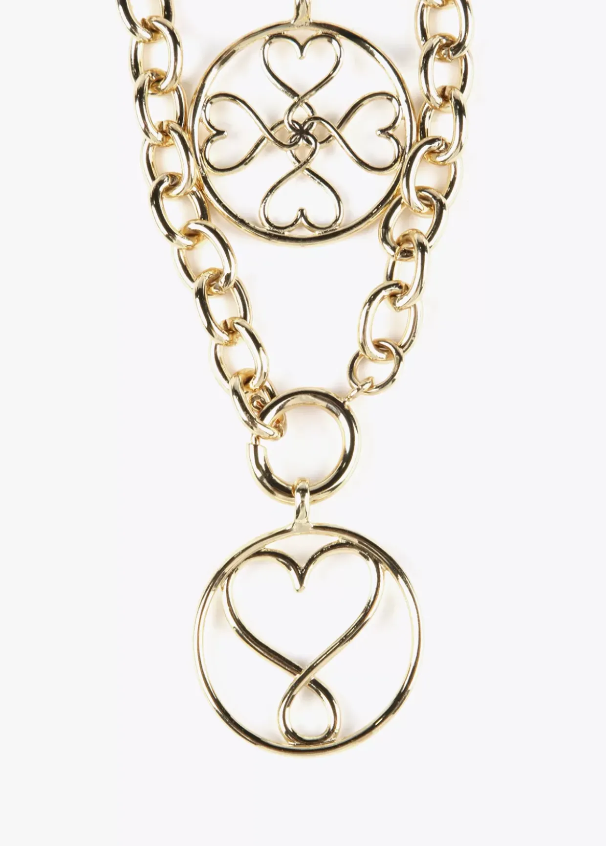 Collar doble medalla