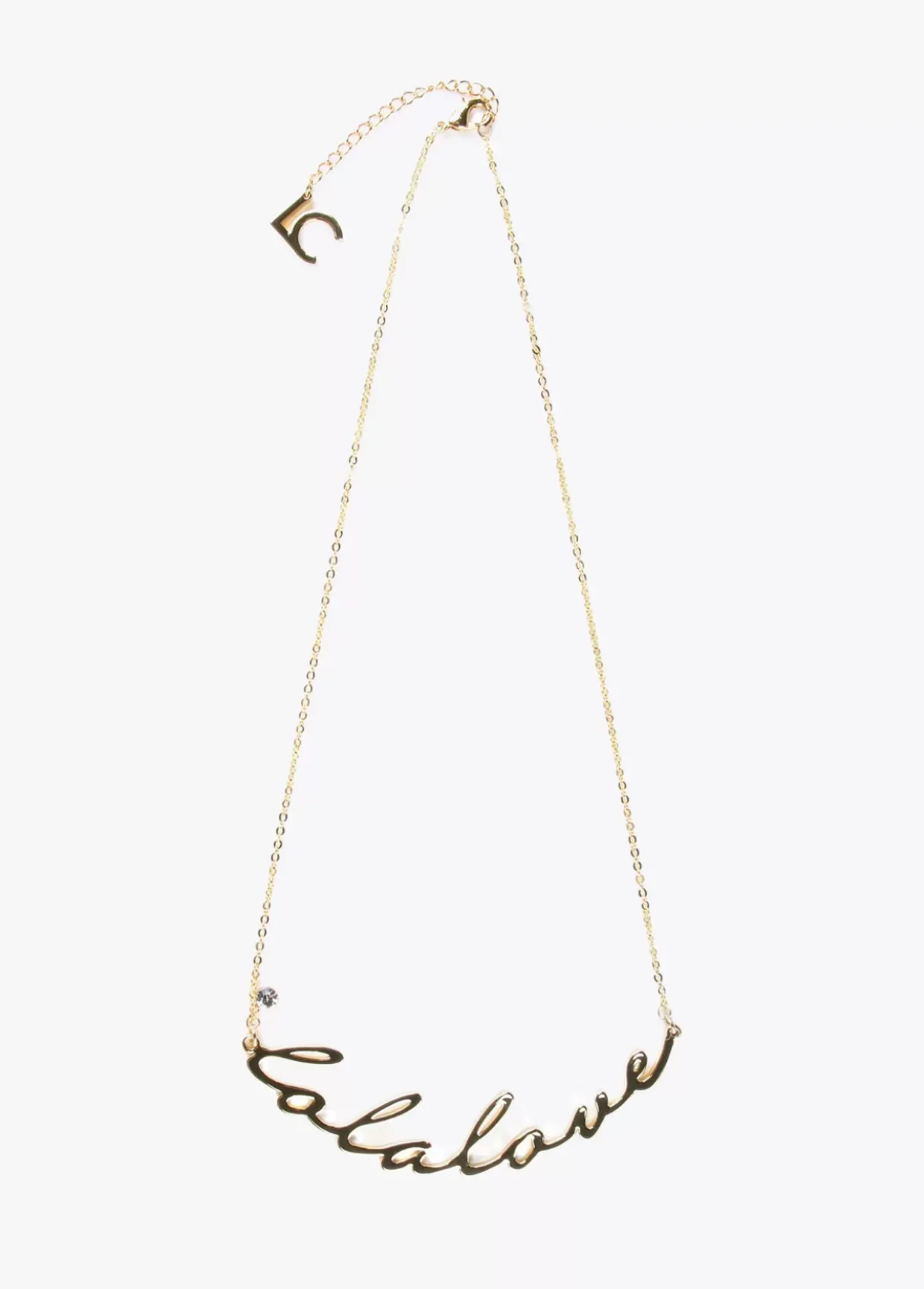 Collar dorado Lola love