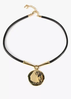 Collar gargantilla medalla