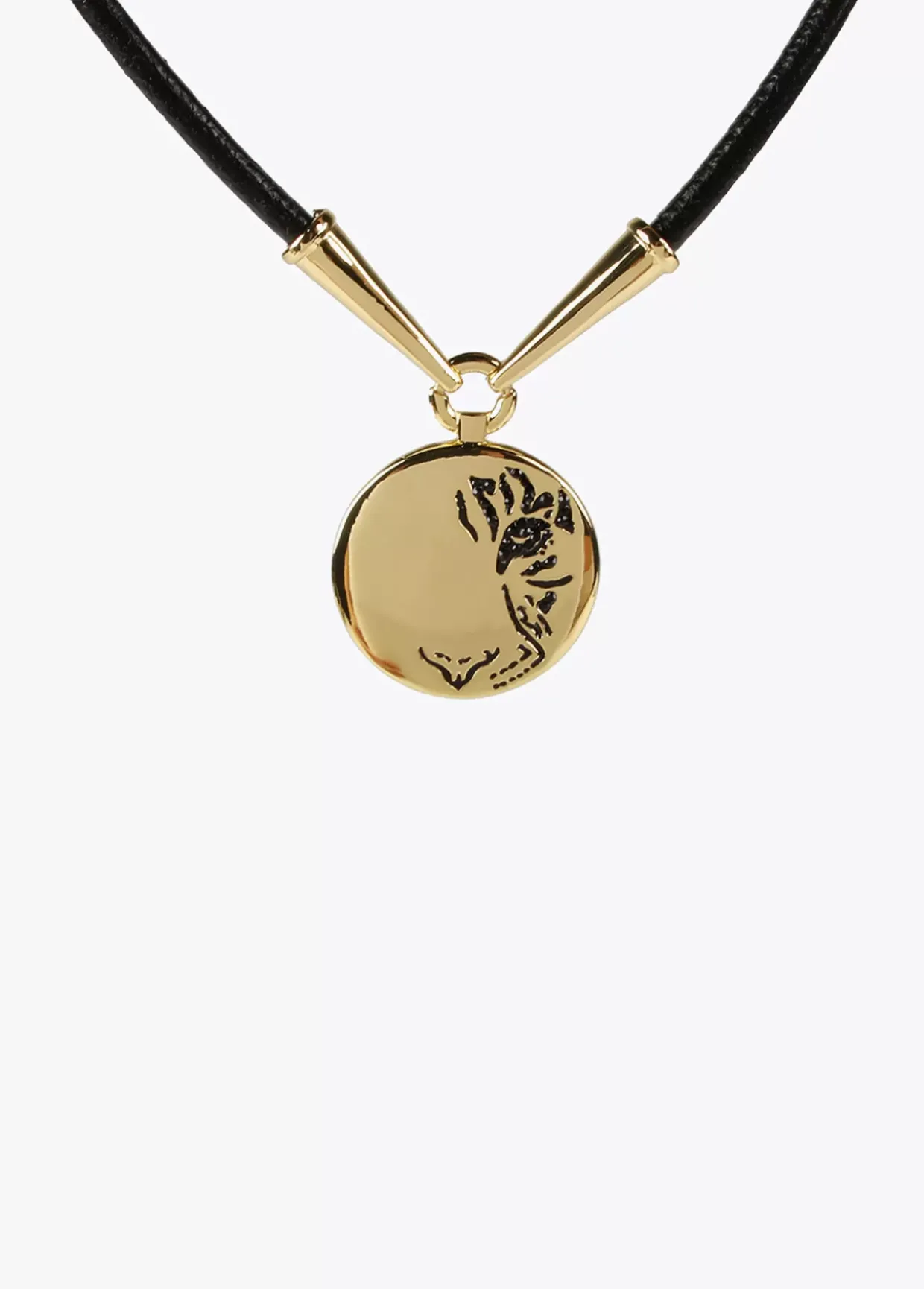Collar gargantilla medalla