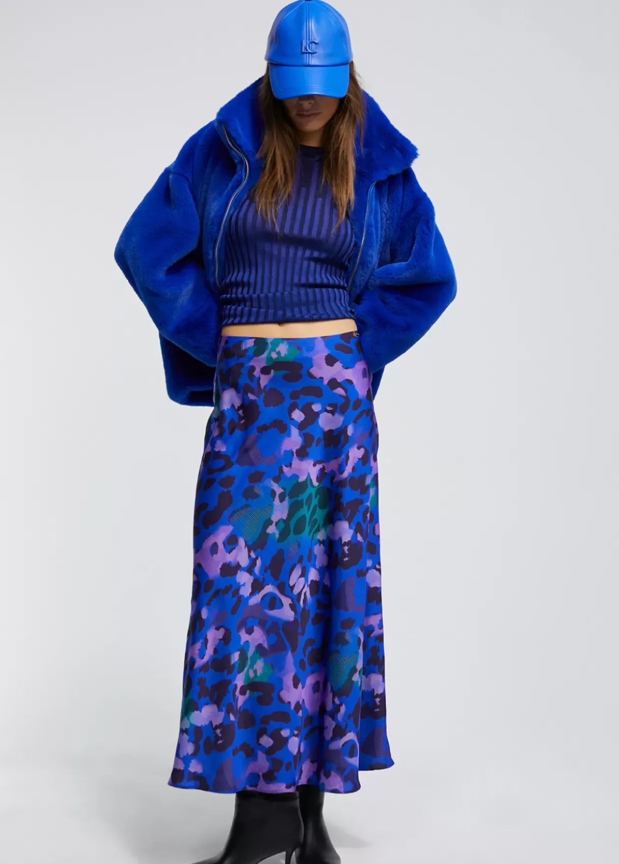 Falda animal print