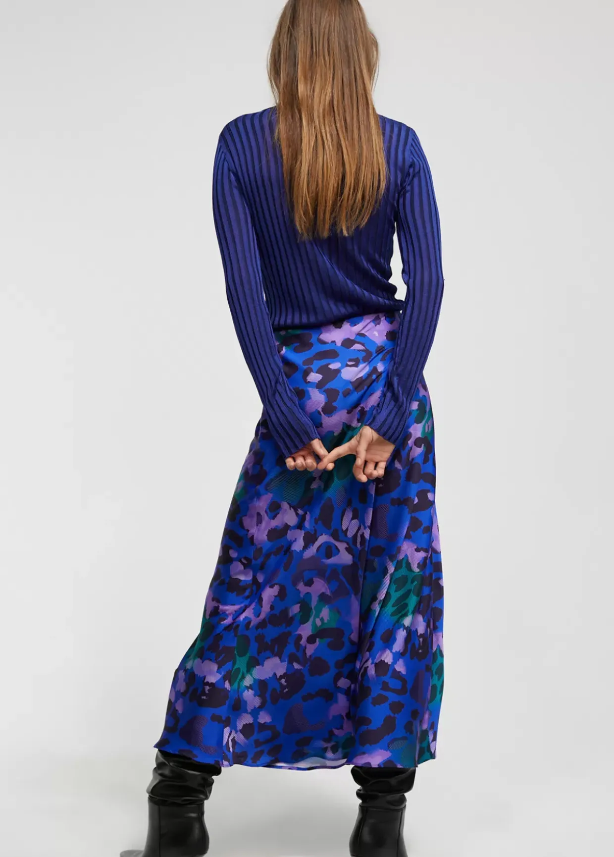 Falda animal print