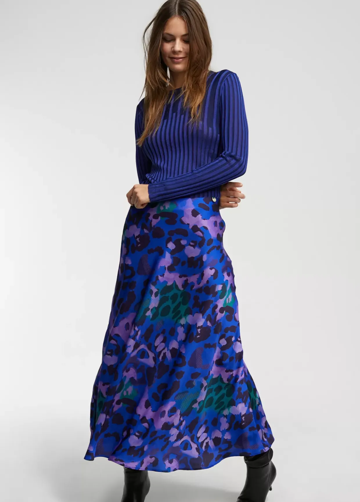 Falda animal print
