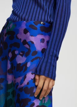 Falda animal print