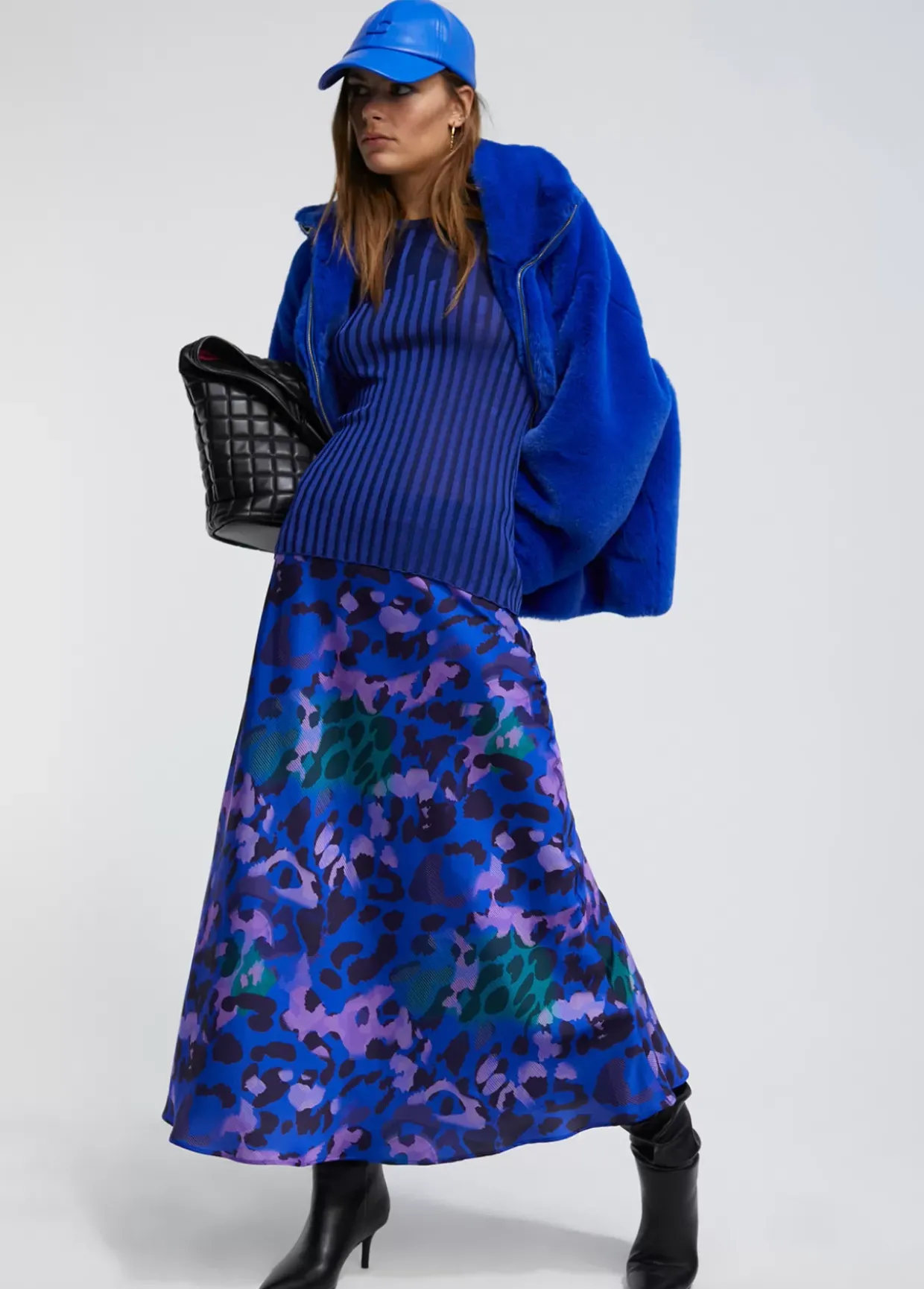 Falda animal print