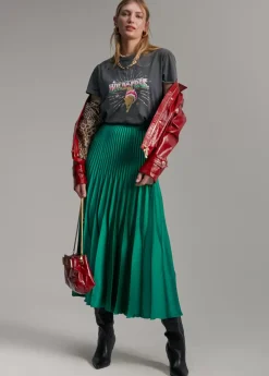 Falda plisada
